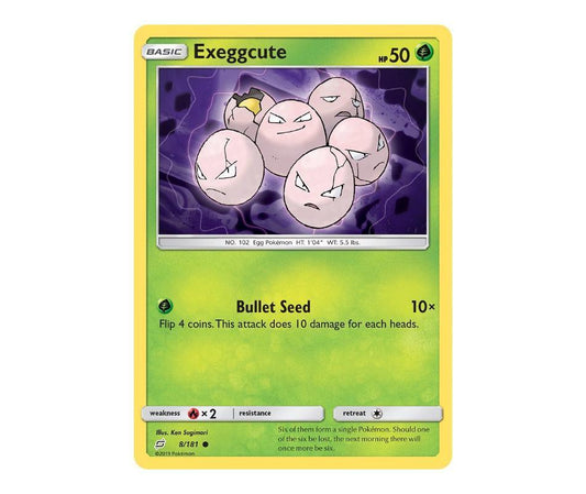 Pokemon: Exeggcute 8/181 - Team Up | Romulus Games