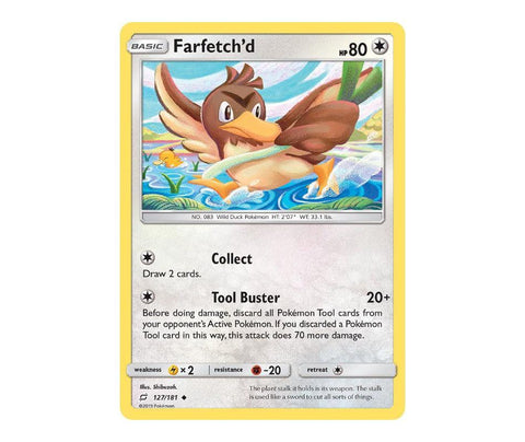 Pokemon: Farfetch'd 127/181 - Team Up | Romulus Games