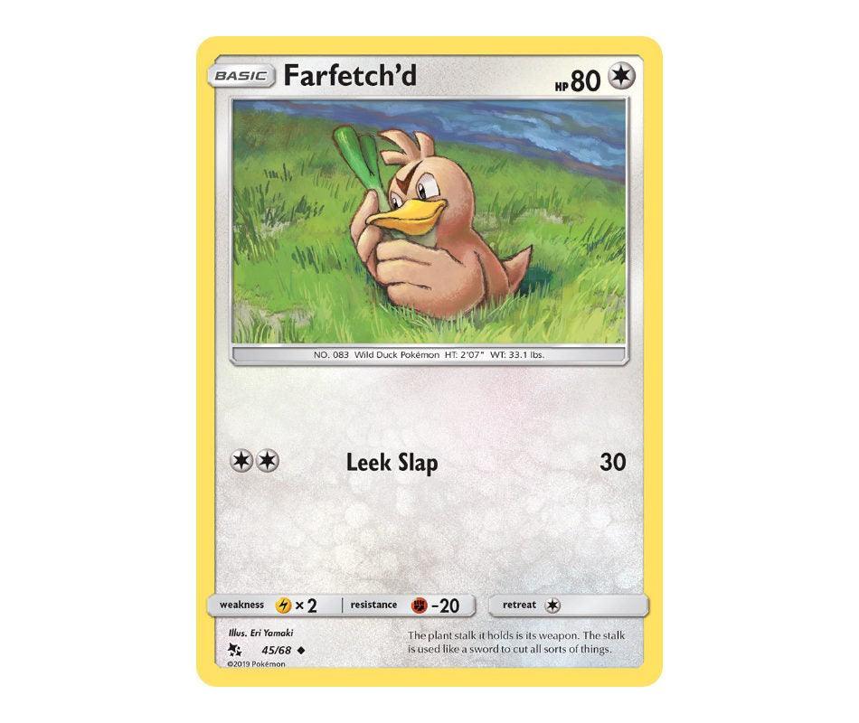 Pokemon: Farfetch'd 45/68 - Hidden Fates | Romulus Games