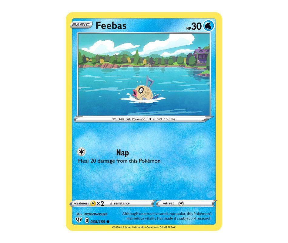 Pokemon: Feebas 038/189 - Darkness Ablaze | Romulus Games