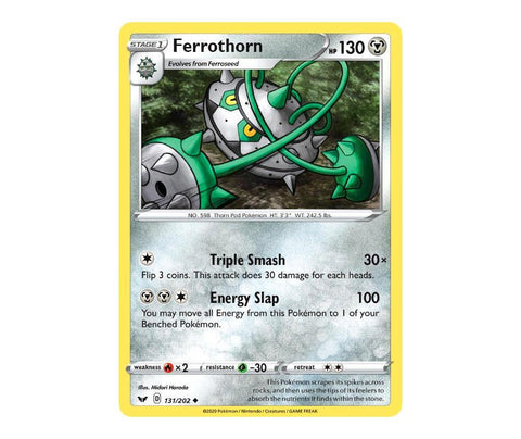 Pokemon: Ferrothorn 131/202 - Sword & Shield | Romulus Games