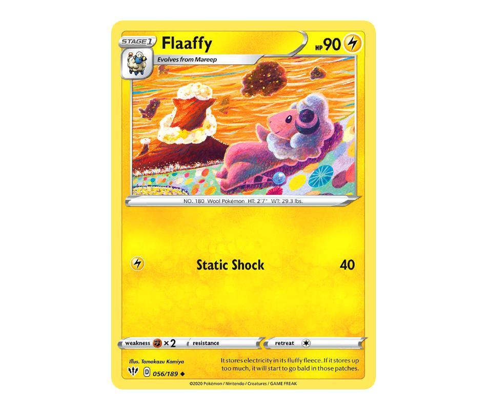 Pokemon: Flaaffy 056/189 - Darkness Ablaze | Romulus Games