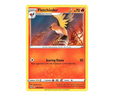 Pokemon: Fletchinder 031/189 - Darkness Ablaze | Romulus Games