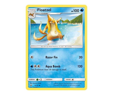 Pokemon: Floatzel 23/73 - Shining Legends | Romulus Games