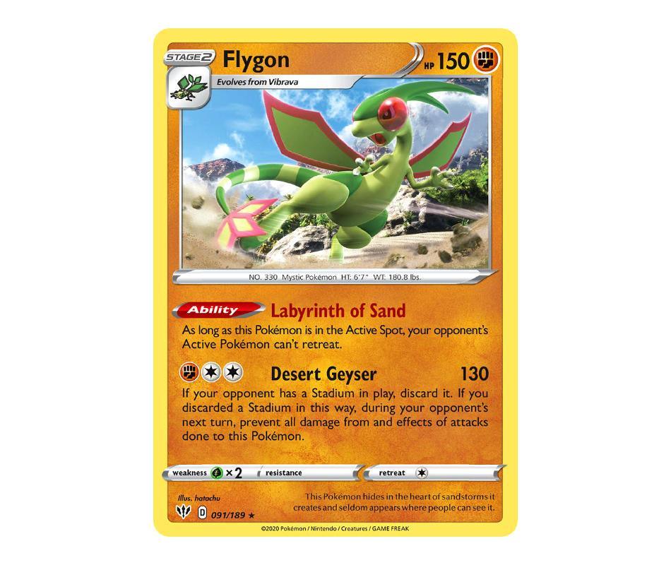 Pokemon: Flygon 091/189 - Darkness Ablaze | Romulus Games