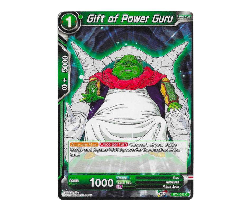 Dragon Ball Super: Gift of Power Guru BT4-052 - Colossal Warfare | Romulus Games