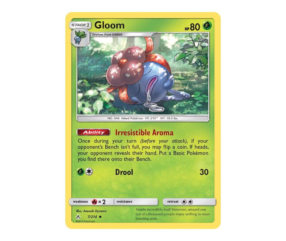 Pokemon: Gloom 7/214 - Unbroken Bonds | Romulus Games