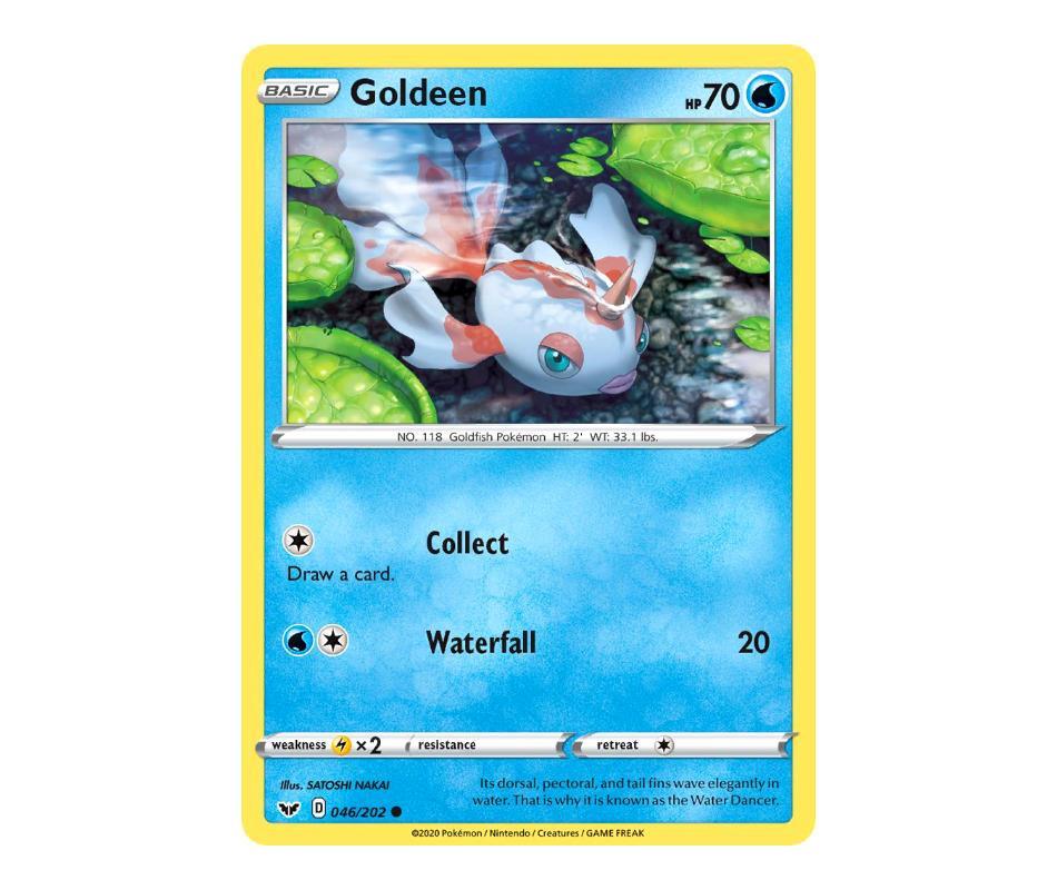 Pokemon: Goldeen 046/202 - Sword & Shield | Romulus Games