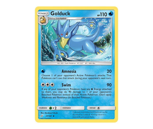 Pokemon: Golduck 27/181 - Team Up | Romulus Games