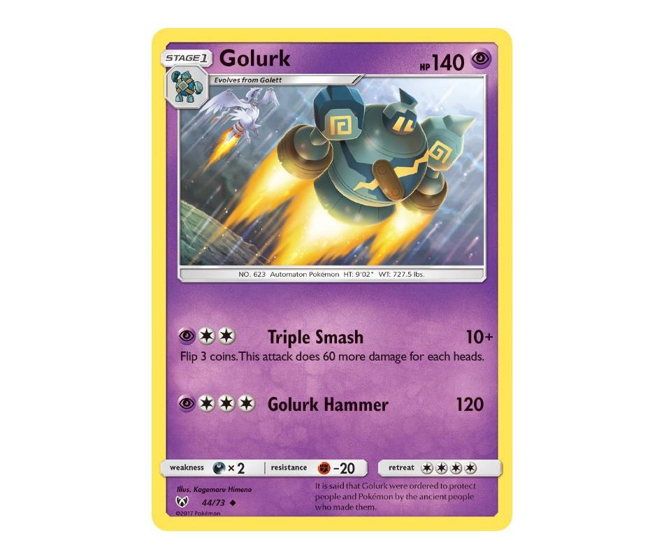 Pokemon: Golurk 44/73 - Shining Legends | Romulus Games