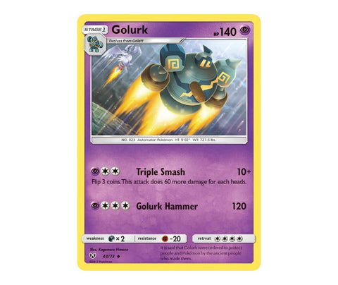 Pokemon: Golurk 44/73 - Shining Legends | Romulus Games