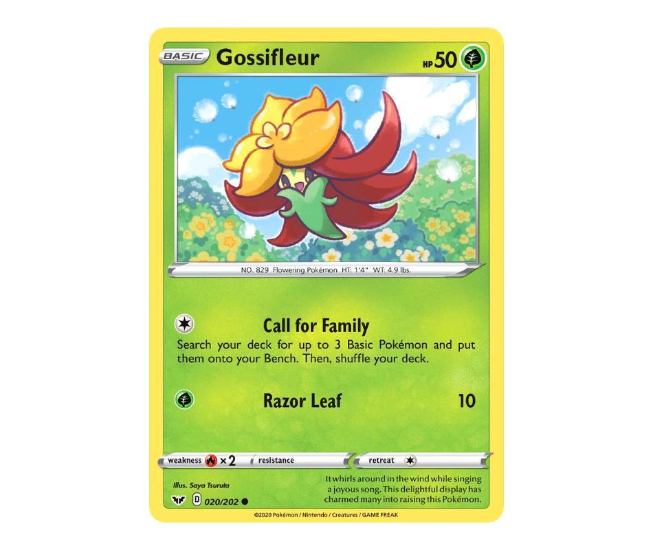 Pokemon: Gossifleur 020/202 - Sword & Shield | Romulus Games