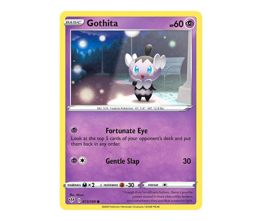 Pokemon: Gothita 073/189 - Darkness Ablaze | Romulus Games