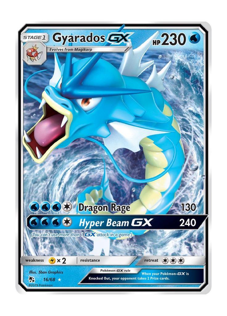 Pokemon: Gyarados GX 16/68 - Hidden Fates | Romulus Games