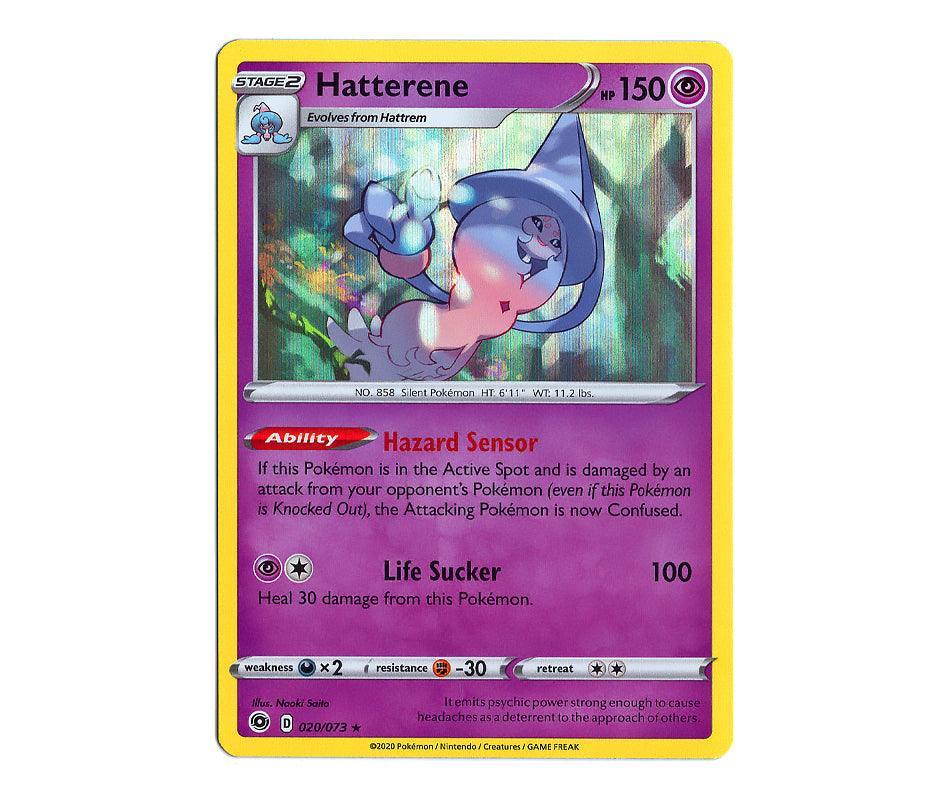 Pokemon: Hatterene 020/073 (Holo) - Champion's Path | Romulus Games