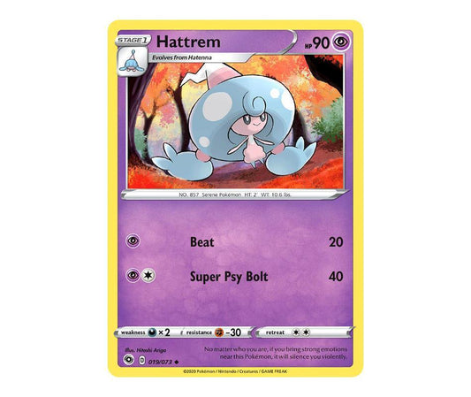 Pokemon: Hattrem 019/073 - Champion's Path | Romulus Games