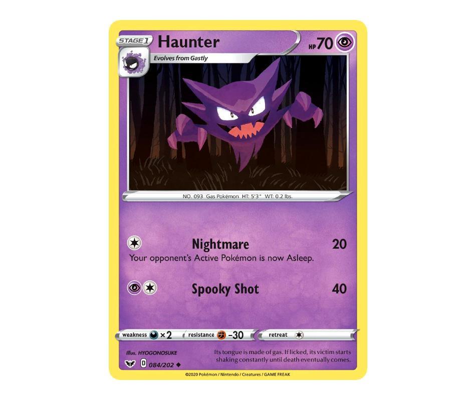 Pokemon: Haunter 084/202 - Sword & Shield | Romulus Games