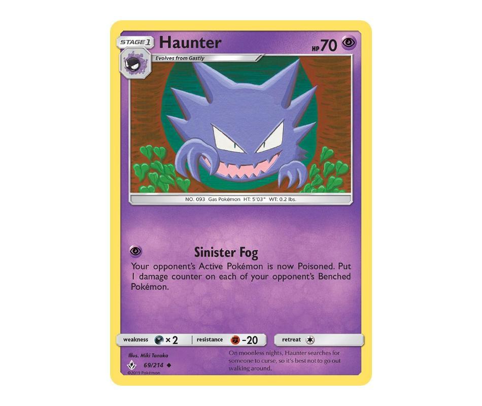 Pokemon: Haunter 69/214 - Unbroken Bonds | Romulus Games