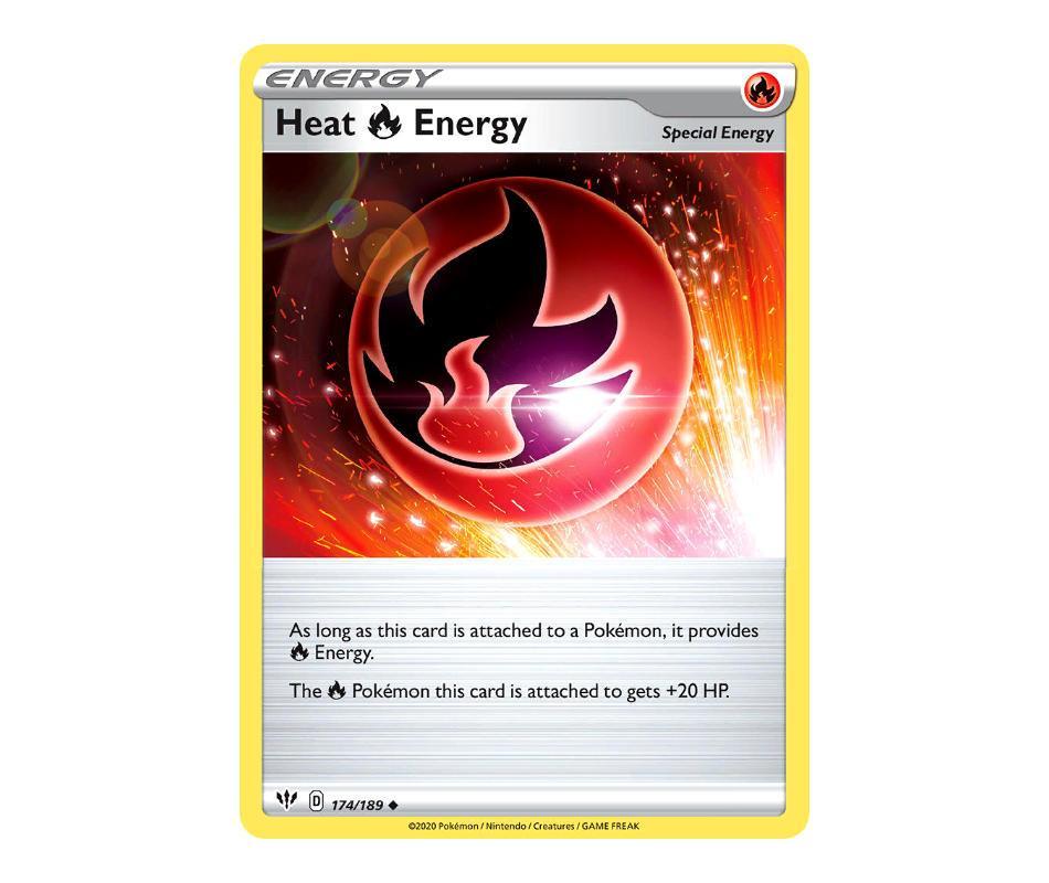 Pokemon: Heat F Energy 174/189 - Darkness Ablaze | Romulus Games