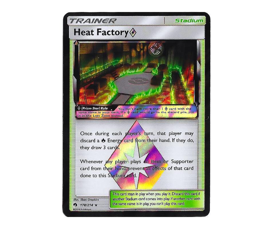 Pokemon: Heat Factory Prism Star 178/214 - Lost Thunder | Romulus Games