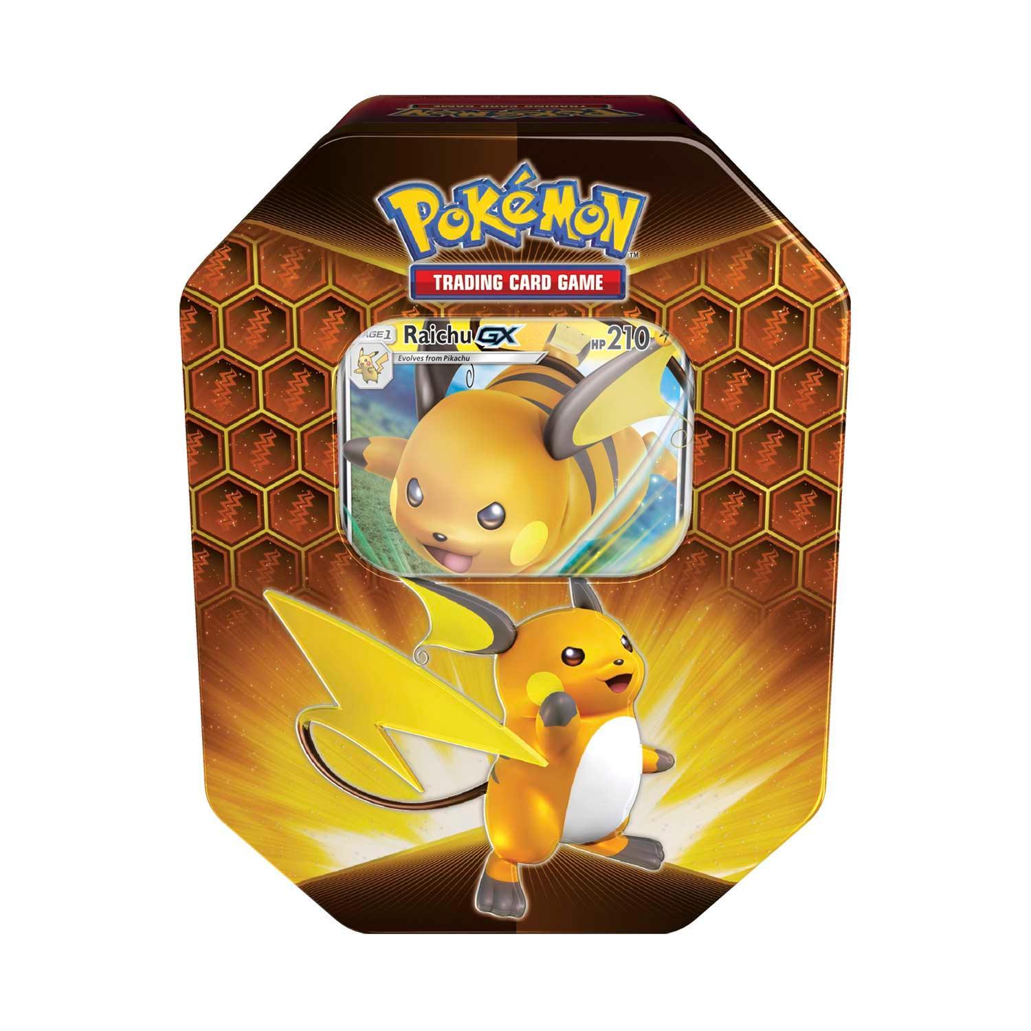 Pokemon: Hidden Fates - Tin: Raichu GX | Romulus Games