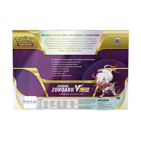 Pokemon: Hisuian Zoroark VSTAR - Premium Collection Box | Romulus Games