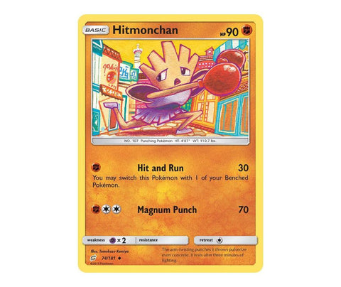 Pokemon: Hitmonchan 74/181 - Team Up | Romulus Games