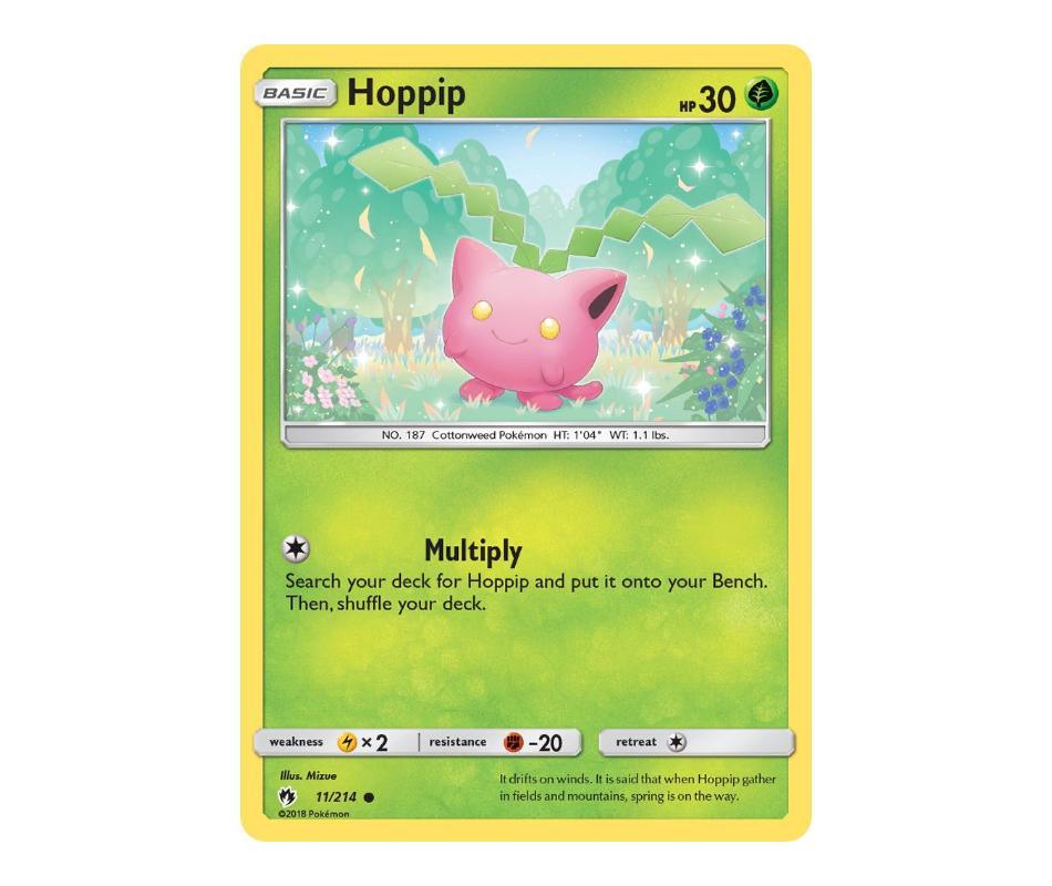 Pokemon: Hoppip 11/214 - Lost Thunder | Romulus Games