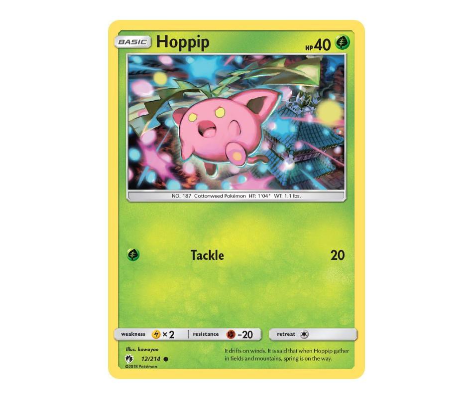 Pokemon: Hoppip 12/214 - Lost Thunder | Romulus Games