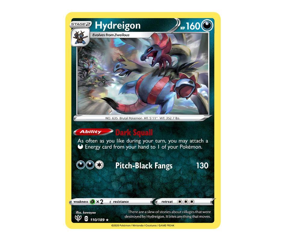 Pokemon: Hydreigon 110/189 - Darkness Ablaze | Romulus Games