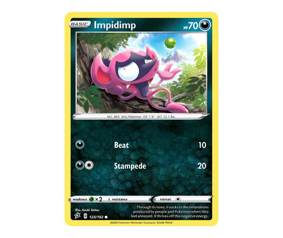 Pokemon: Impidimp 123/192 - Rebel Clash | Romulus Games