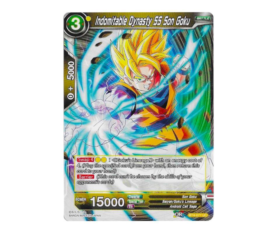 Dragon Ball Super: Indomitable Dynasty SS Son Goku BT4-077 - Colossal Warfare | Romulus Games