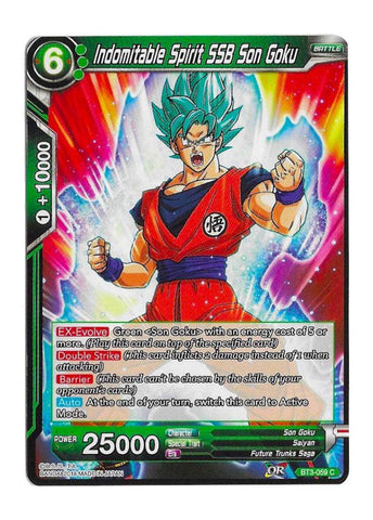 Dragon Ball Super: Indomitable Spirit SSB Son Goku BT3-059 - Cross Worlds | Romulus Games