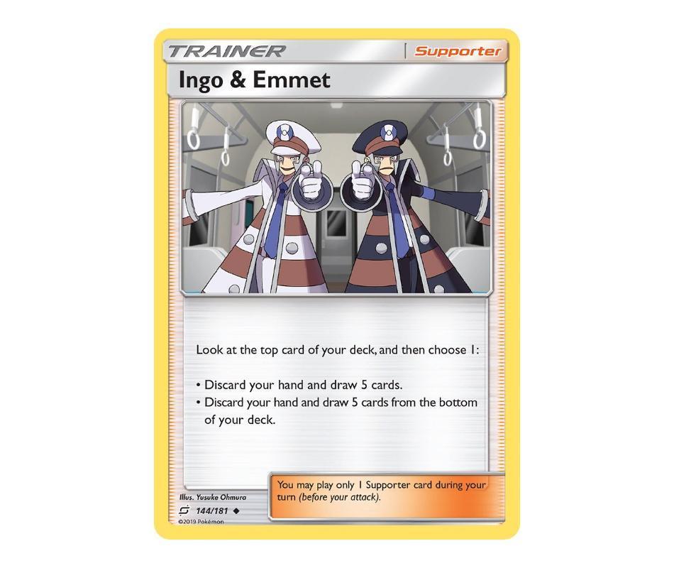 Pokemon: Ingo & Emmet 144/181 - Team Up | Romulus Games