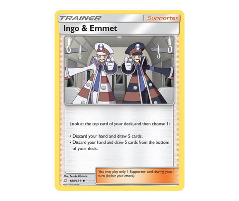 Pokemon: Ingo & Emmet 144/181 - Team Up | Romulus Games