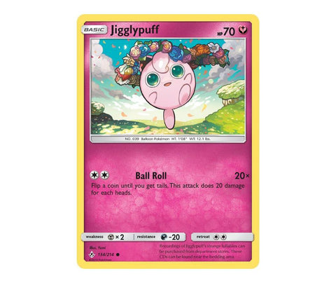 Pokemon: Jigglypuff 134/214 - Unbroken Bonds | Romulus Games