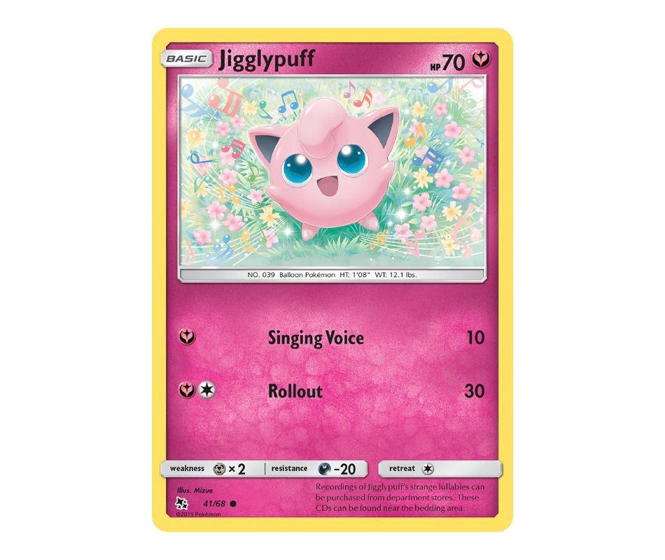 Pokemon: Jigglypuff 41/68 - Hidden Fates | Romulus Games