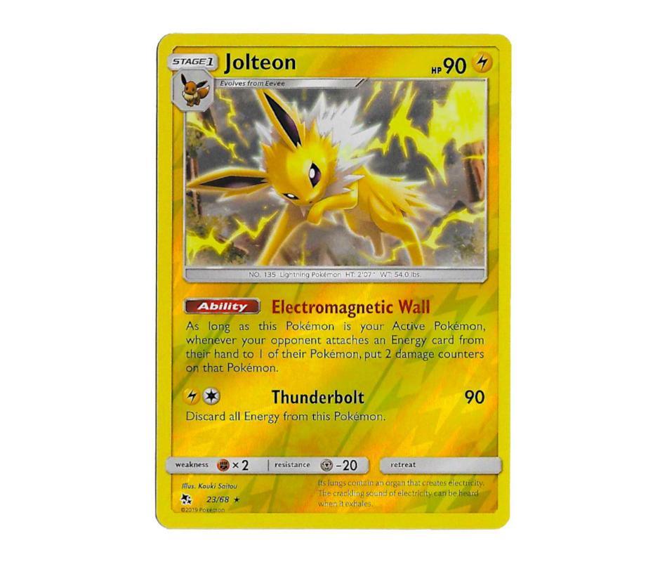 Pokemon: Jolteon 23/68 (Reverse Holo) - Hidden Fates | Romulus Games