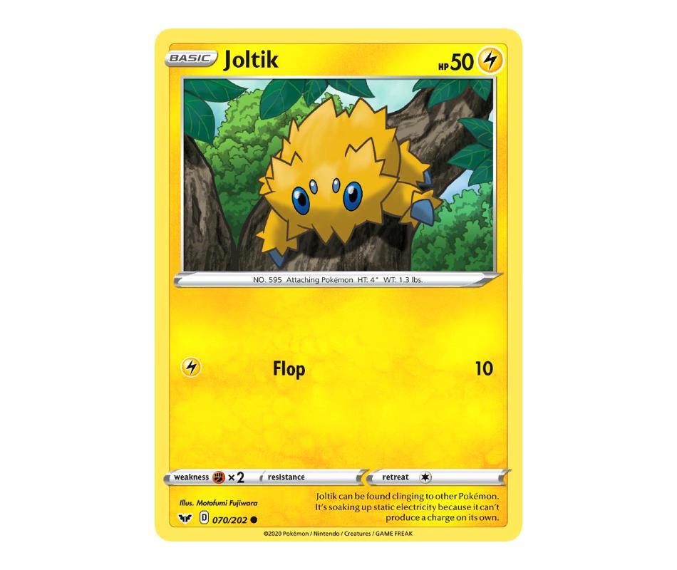 Pokemon: Joltik 070/202 - Sword & Shield | Romulus Games