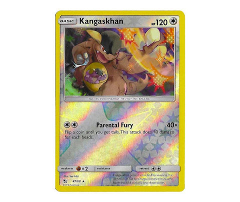 Pokemon: Kangaskhan 47/68 (Reverse Holo) - Hidden Fates | Romulus Games