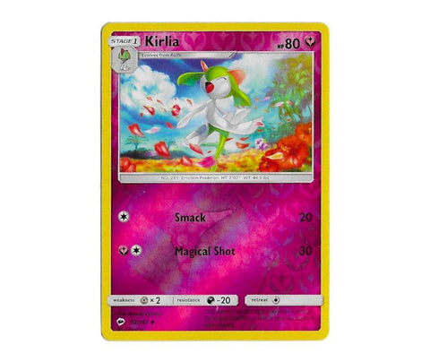 Pokemon: Kirlia 92/147 (Reverse Holo) - Burning Shadows | Romulus Games