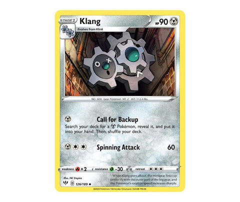 Pokemon: Klang 126/189 - Darkness Ablaze | Romulus Games