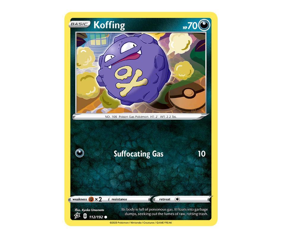 Pokemon: Koffing 112/192 - Rebel Clash | Romulus Games