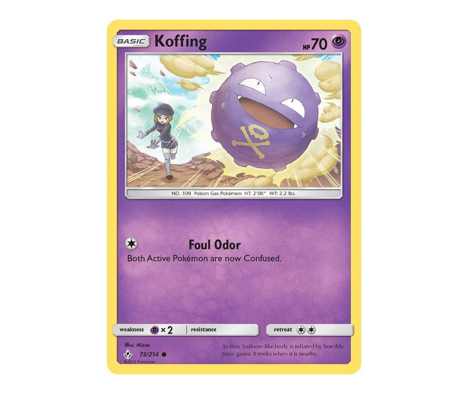 Pokemon: Koffing 73/214 - Unbroken Bonds | Romulus Games