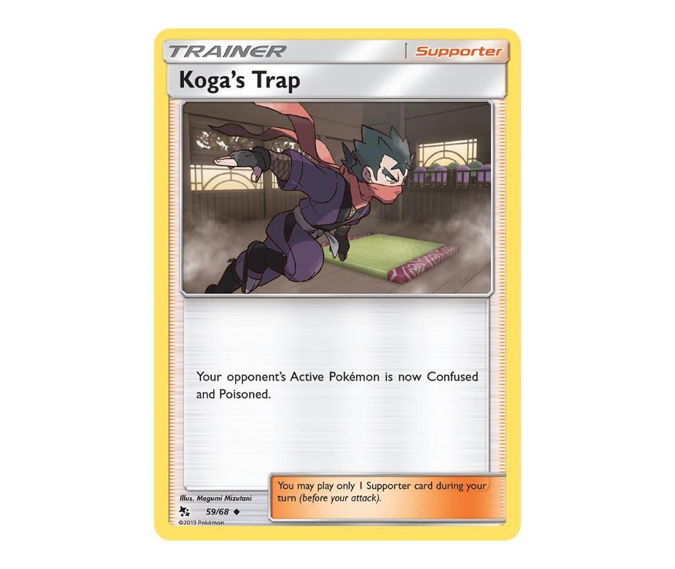 Pokemon: Koga's Trap 59/68 - Hidden Fates | Romulus Games