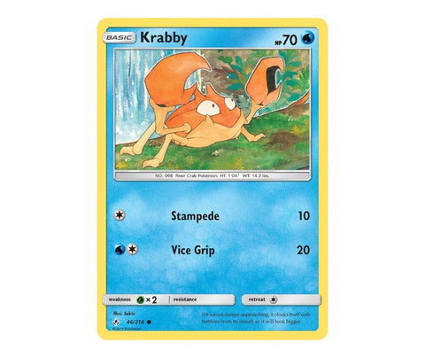 Pokemon: Krabby 46/214 - Unbroken Bonds | Romulus Games