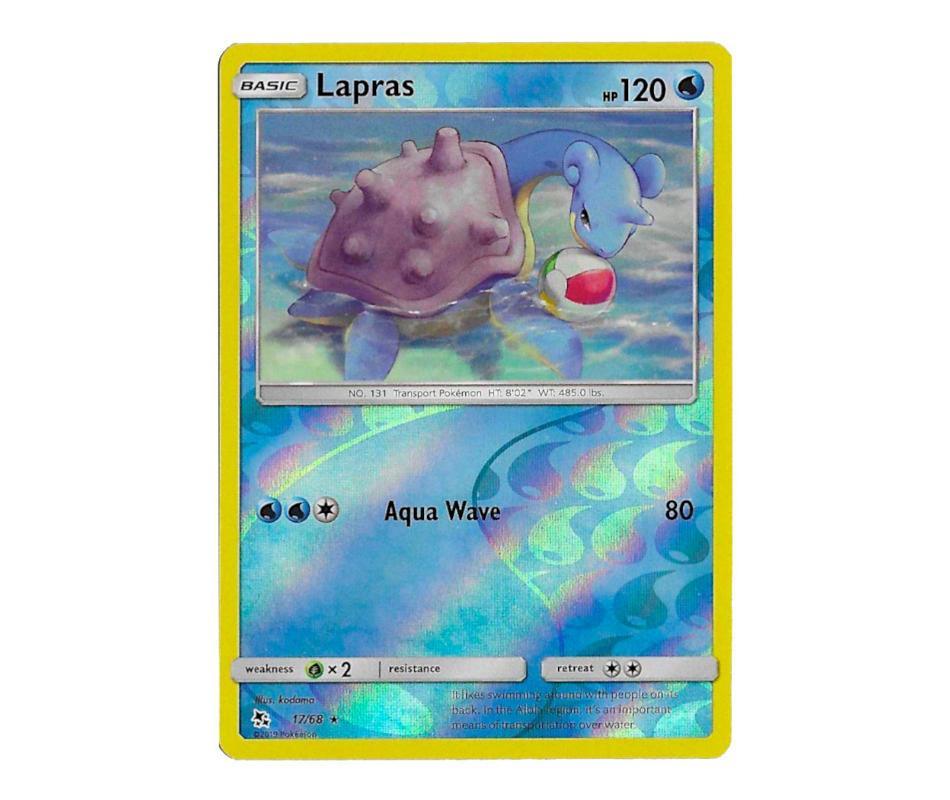 Pokemon: Lapras 17/68 (Reverse Holo) - Hidden Fates | Romulus Games