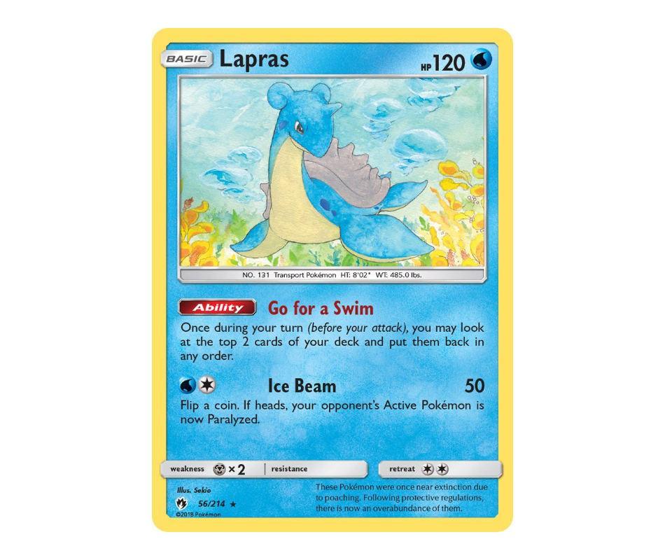 Pokemon: Lapras 56/214 - Lost Thunder | Romulus Games