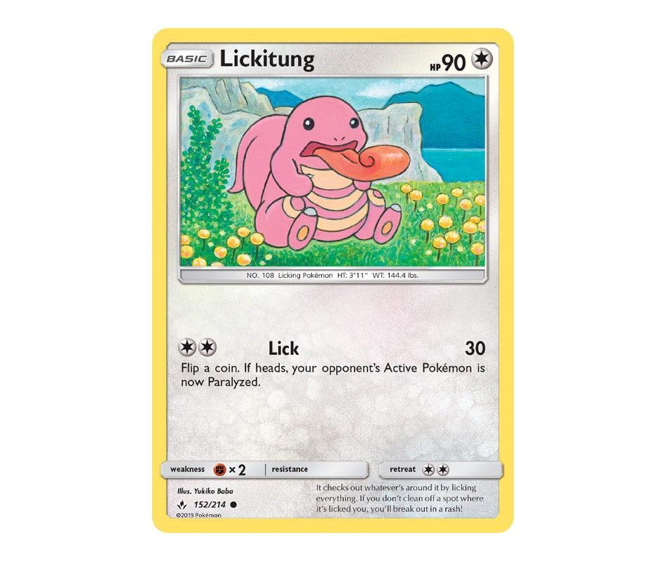 Pokemon: Lickitung 152/214 - Unbroken Bonds | Romulus Games