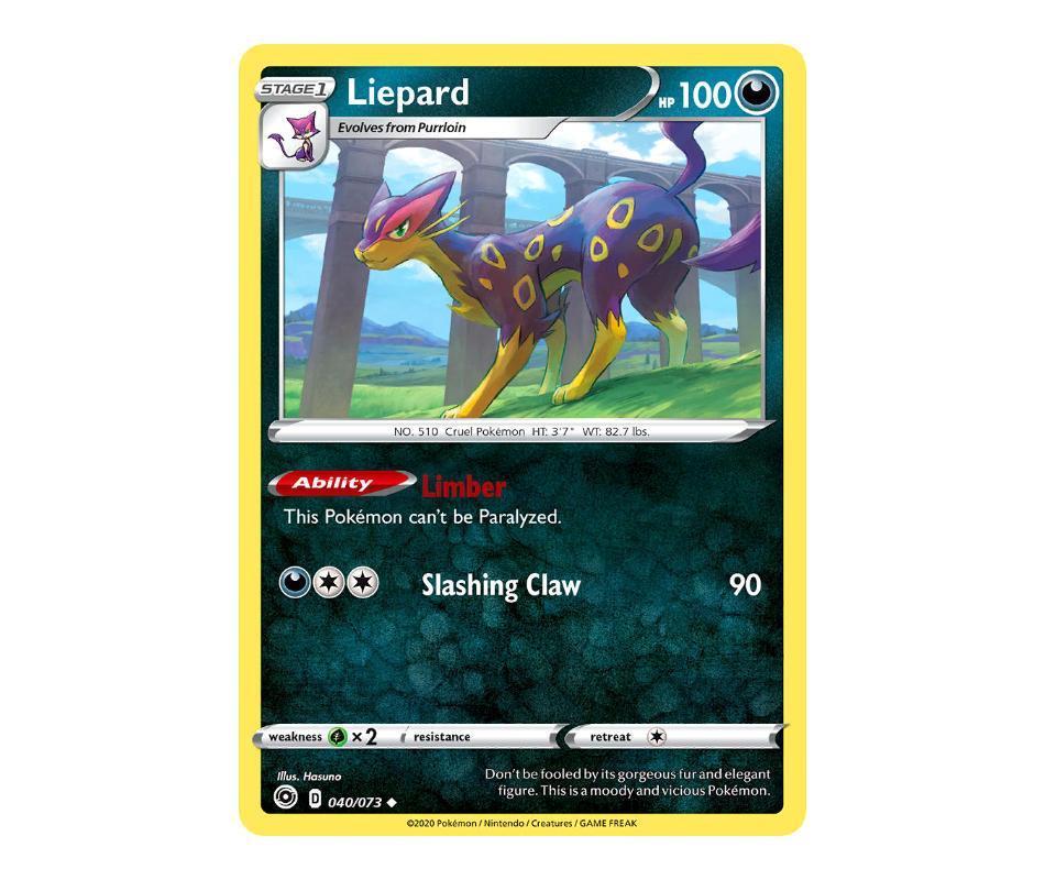 Pokemon: Liepard 040/073 - Champion's Path | Romulus Games